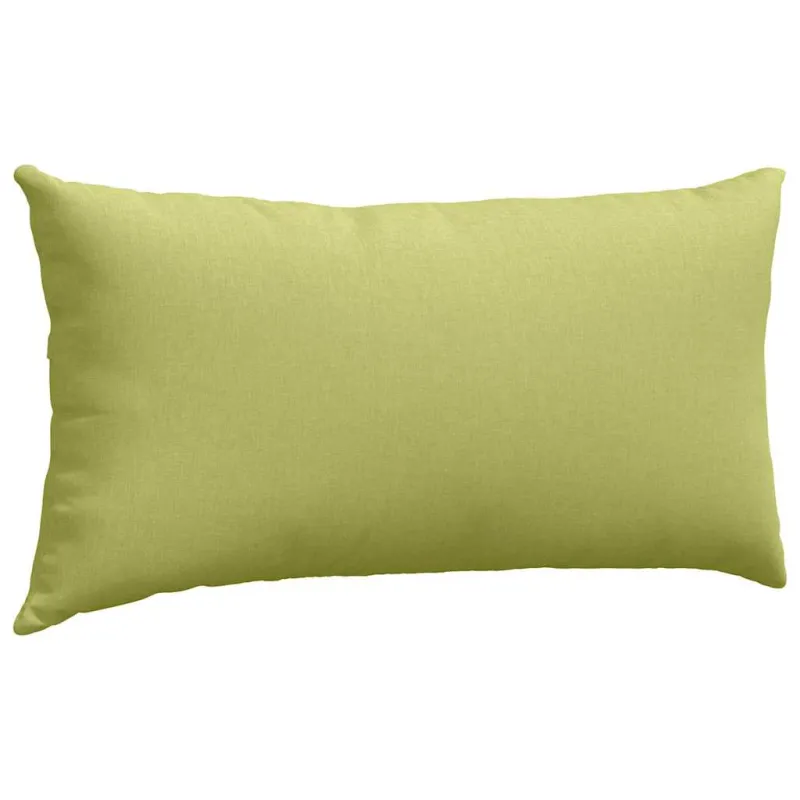 Sofa Pagalvės 2 pcs Šviesiai žalia 80 x 40 cm audinys