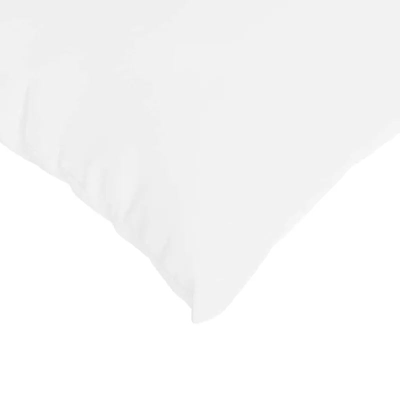Sofa Pagalvės 2 pcs Balta 80 x 40 cm audinys