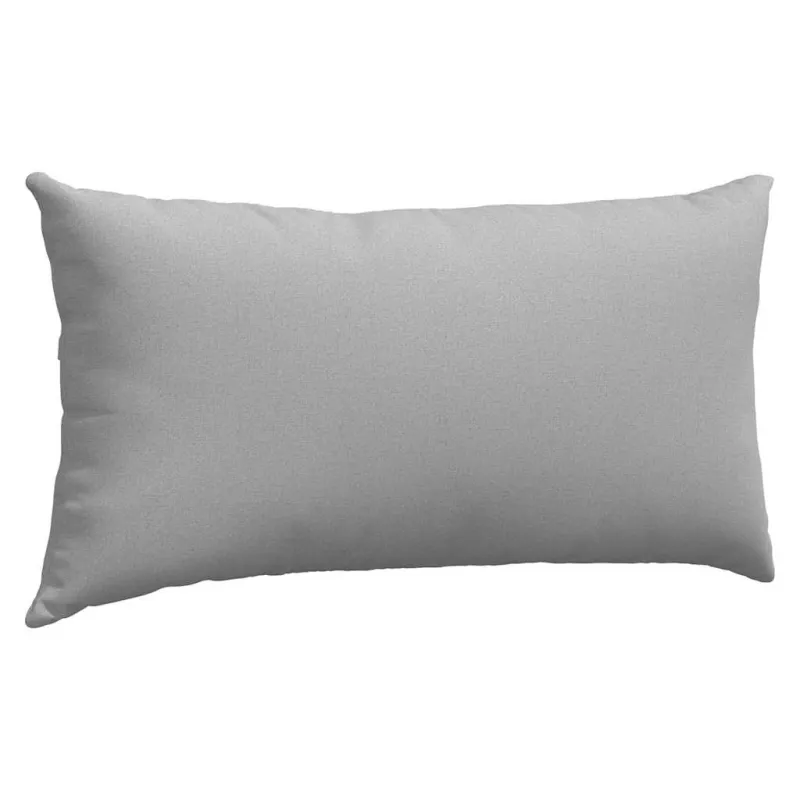 Sofa Pagalvės 2 pcs Debesų pilka 80 x 40 cm audinys