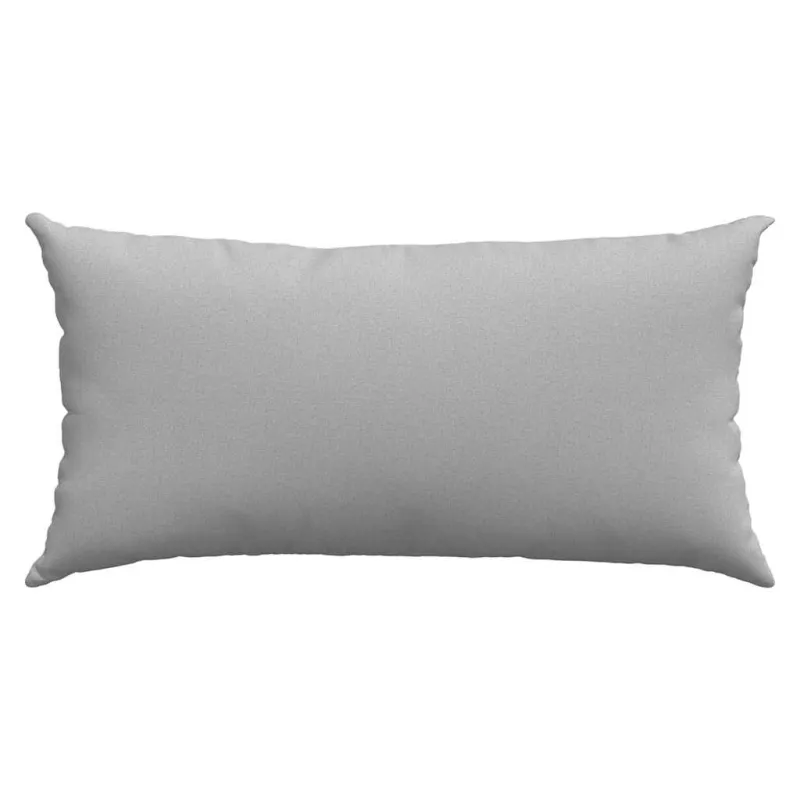 Sofa Pagalvės 2 pcs Debesų pilka 80 x 40 cm audinys