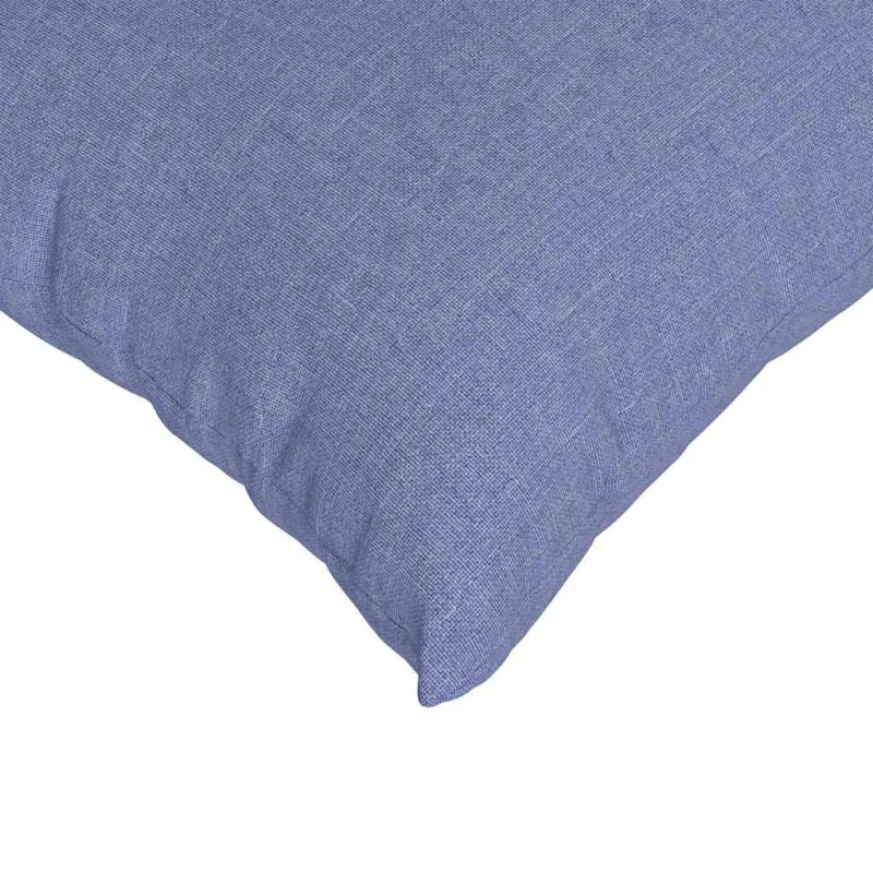 Sofa Pagalvės 2 pcs Džinsinės mėlynos 80 x 40 cm audinys