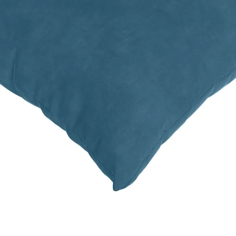 Sofa Pagalvės 2 pcs Mėlyna 80 x 40 cm Kordūrinis audinys