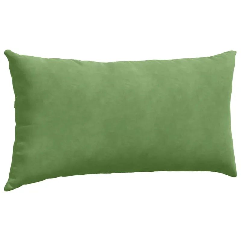 Sofa Pagalvės 2 pcs Šviesiai žalia 80 x 40 cm
