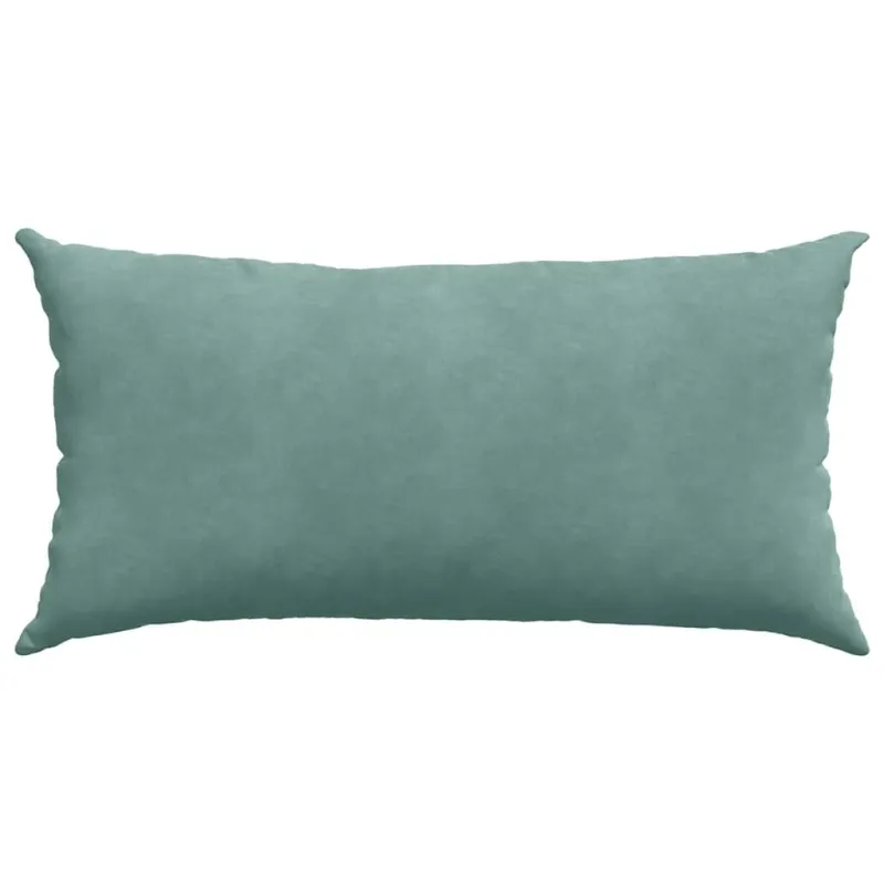 Sofa Pagalvės 2 pcs Jūrinė žalia 80 x 40 cm Kordūrinis audinys