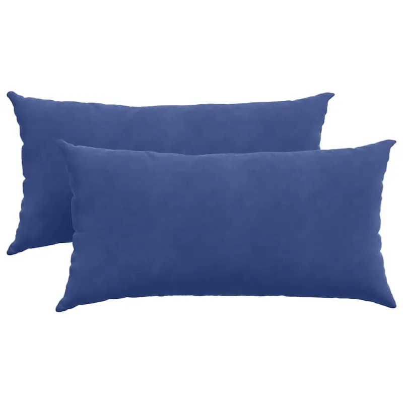 Sofa Pagalvės 2 pcs Policijos mėlyna 80 x 40 cm