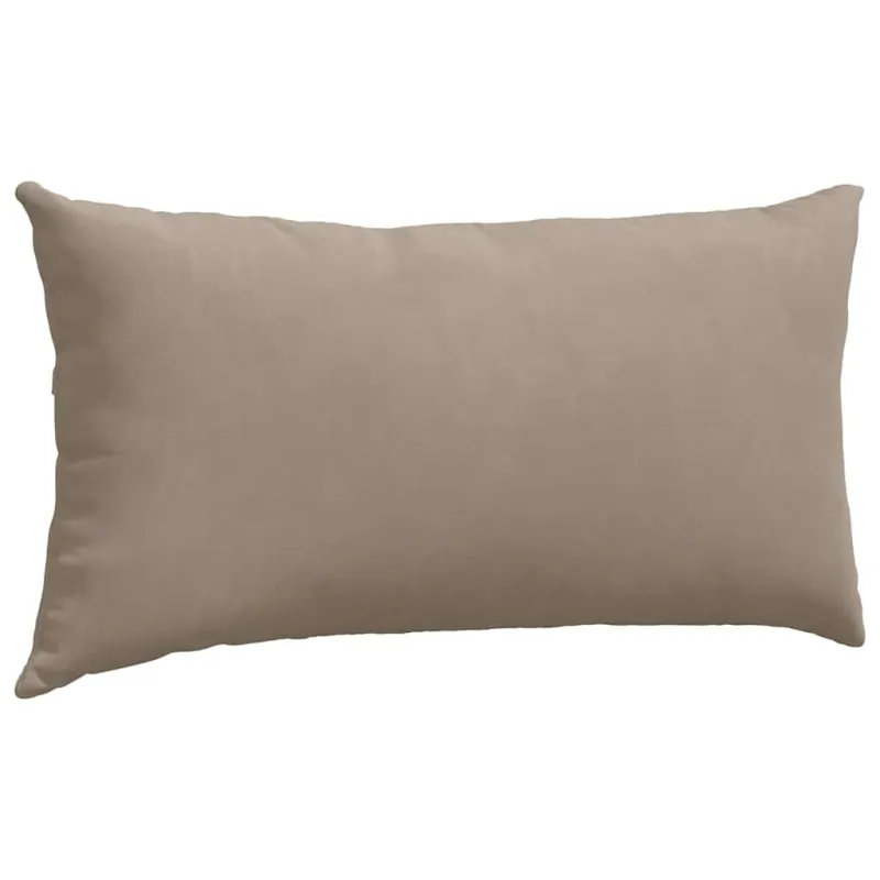 Sofa Pagalvės 2 pcs Taupe 80 x 40 cm audinys