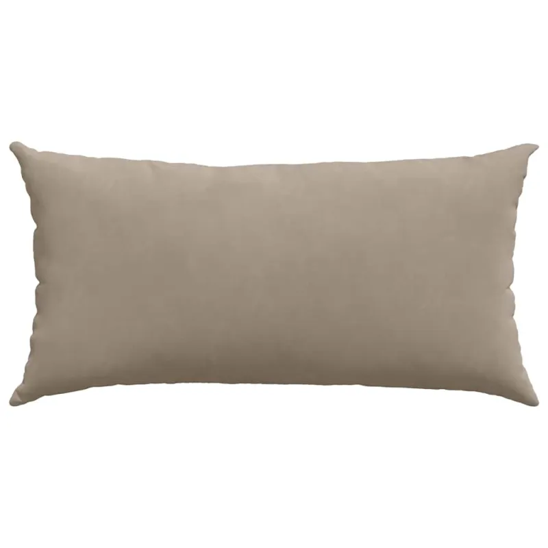 Sofa Pagalvės 2 pcs Taupe 80 x 40 cm audinys