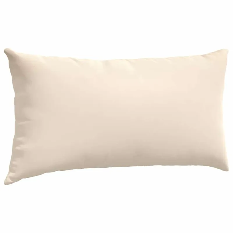 Sofa Pagalvės 2 pcs Smėlio 80 x 40 cm audinys