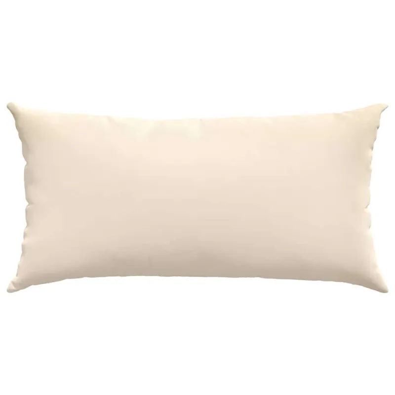 Sofa Pagalvės 2 pcs Smėlio 80 x 40 cm audinys
