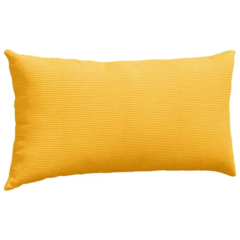 Sofa Pagalvės 2 pcs Šviesi geltona 80 x 40 cm