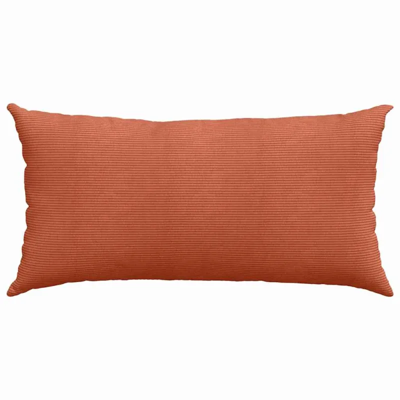 Sofa Pagalvės 2 pcs Raudona oranžinė 80 x 40 cm