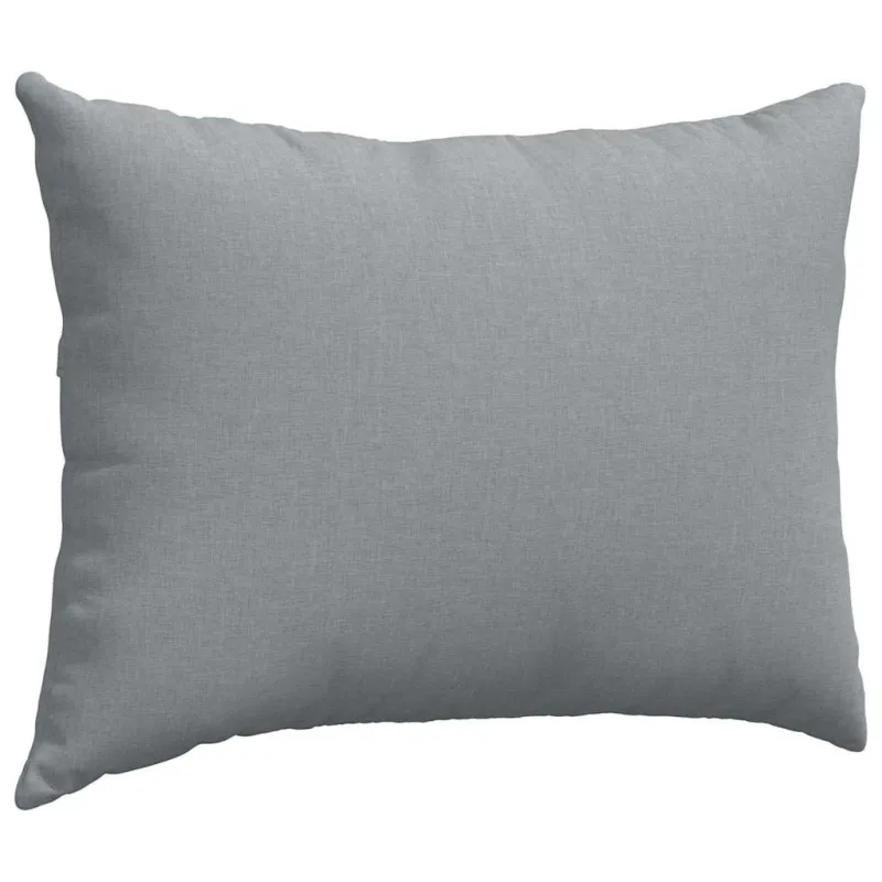 Sofa Pagalvės 2 pcs Šviesiai pilka 70 x 50 cm audinys
