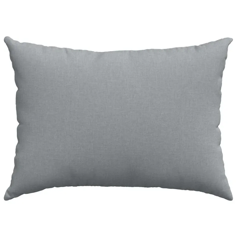 Sofa Pagalvės 2 pcs Šviesiai pilka 70 x 50 cm audinys