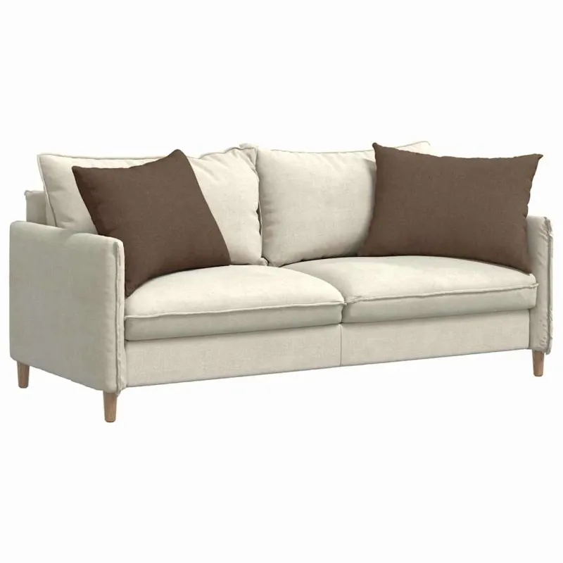 Sofa Pagalvės 2 pcs Ruda 70 x 50 cm audinys