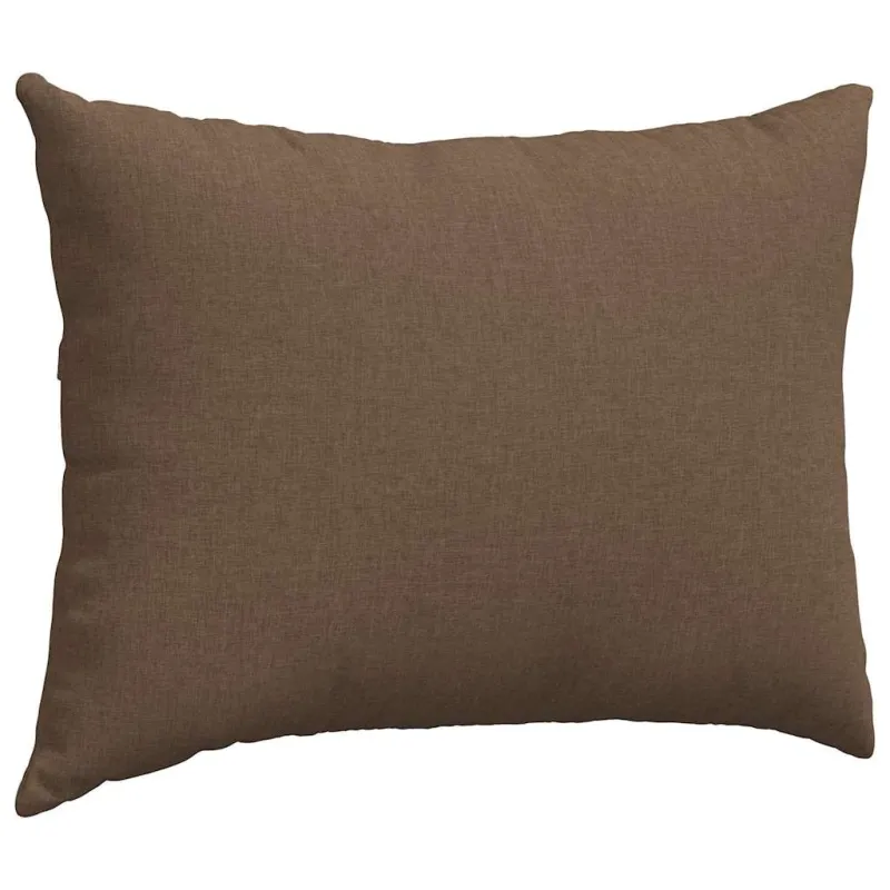 Sofa Pagalvės 2 pcs Ruda 70 x 50 cm audinys