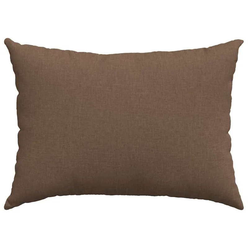 Sofa Pagalvės 2 pcs Ruda 70 x 50 cm audinys
