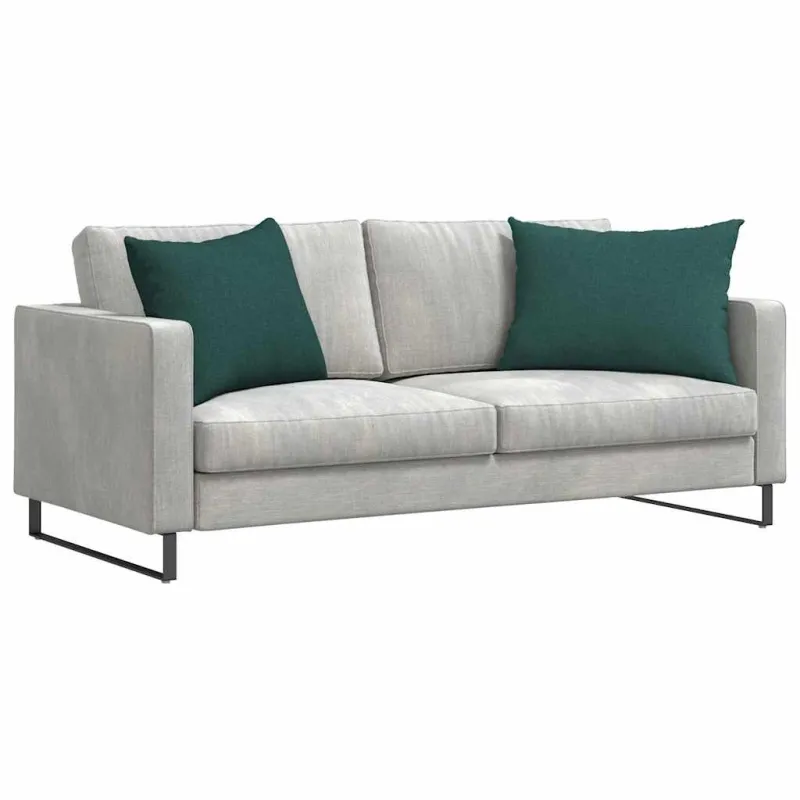 Sofa Pagalvės 2 pcs Tamsiai žalia 70 x 50 cm audinys