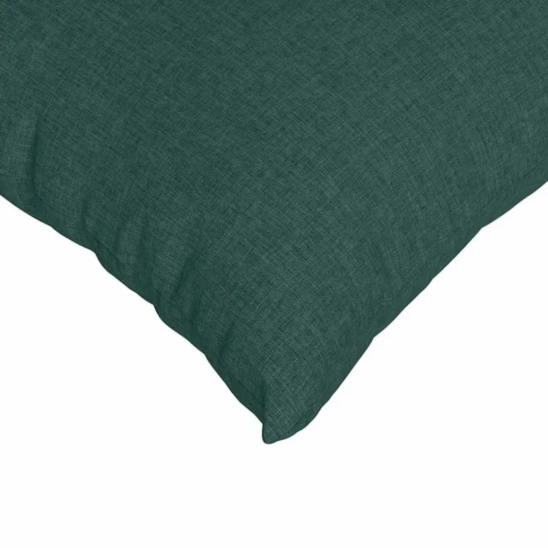 Sofa Pagalvės 2 pcs Tamsiai žalia 70 x 50 cm audinys