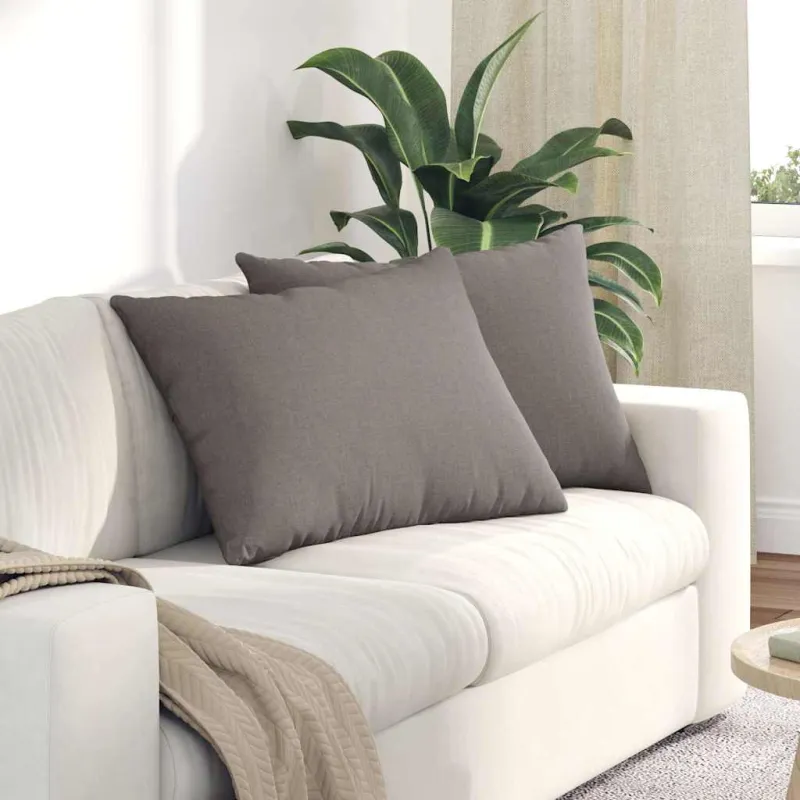 Sofa Pagalvės 2 pcs Tortora 70 x 50 cm audinys