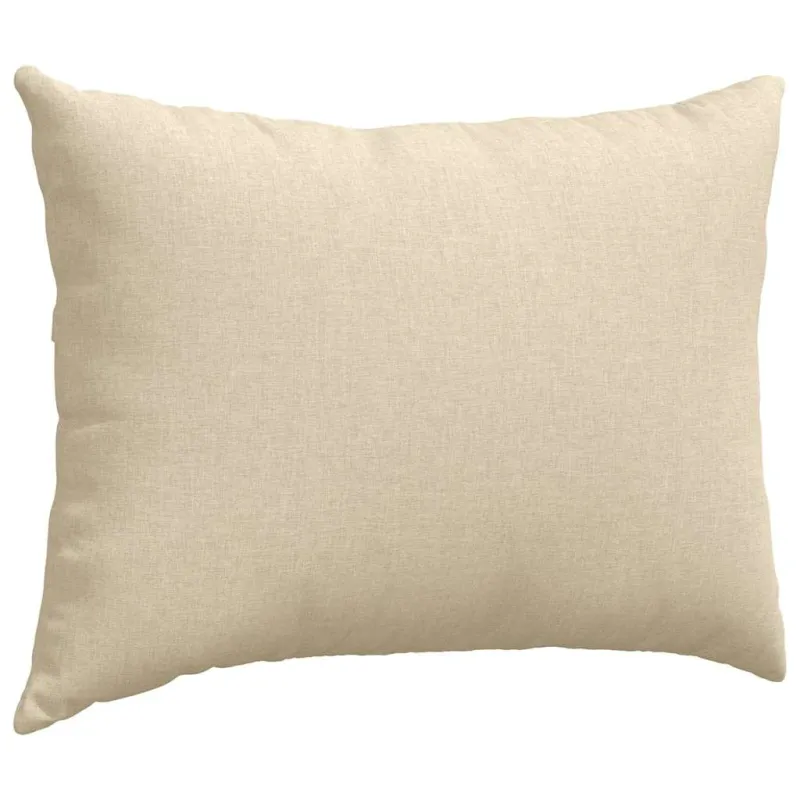 Sofa Pagalvės 2 pcs Kreminė 70 x 50 cm audinys