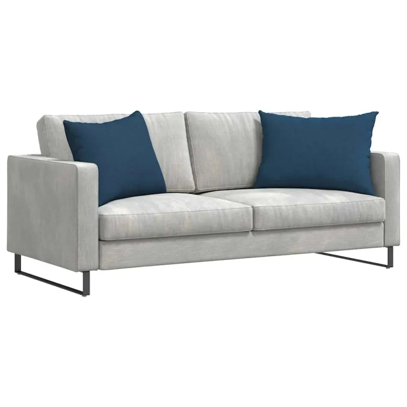 Sofa Pagalvės 2 pcs Mėlyna 70 x 50 cm audinys