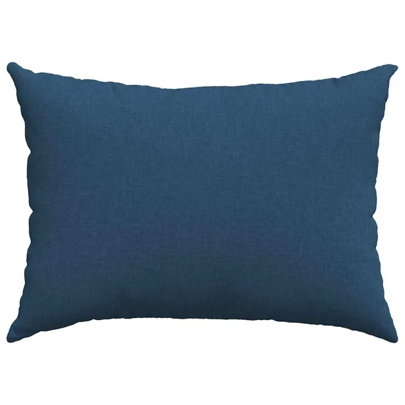 Sofa Pagalvės 2 pcs Mėlyna 70 x 50 cm audinys