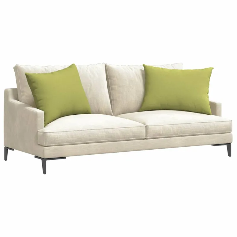 Sofa Pagalvės 2 pcs Šviesiai žalia 70 x 50 cm audinys