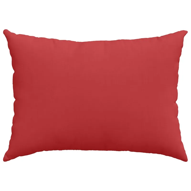 Sofa Pagalvės 2 pcs Raudona 70 x 50 cm audinys