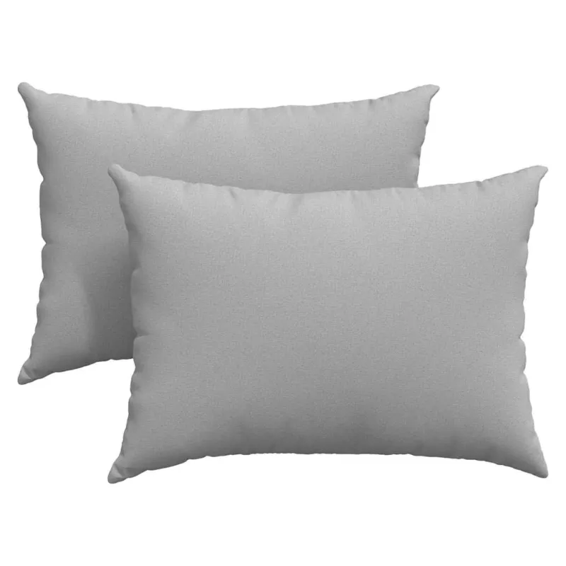 Sofa Pagalvės 2 pcs Debesų pilka 70 x 50 cm audinys