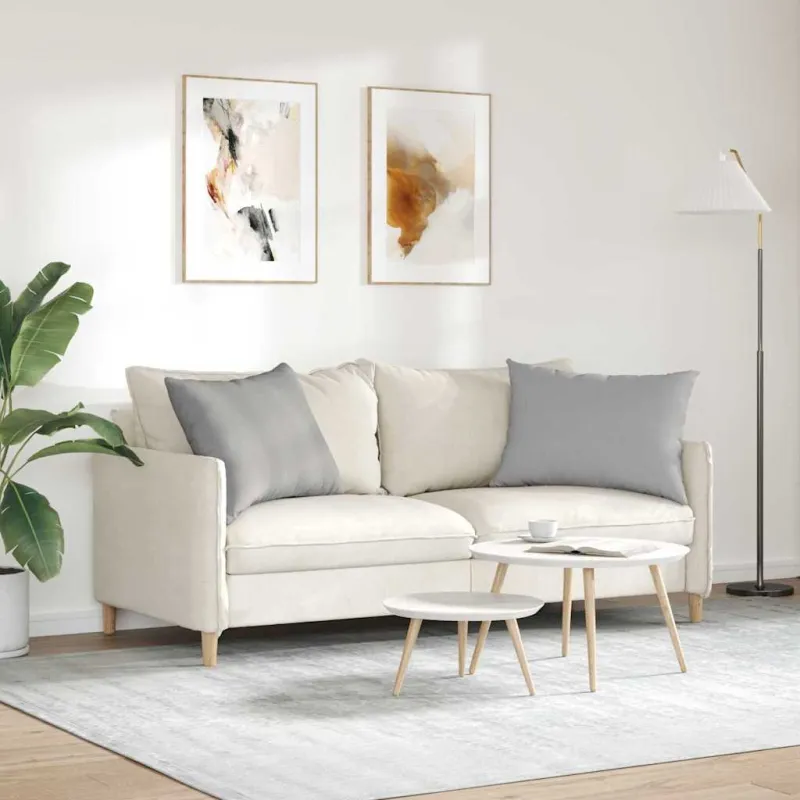 Sofa Pagalvės 2 pcs Debesų pilka 70 x 50 cm audinys
