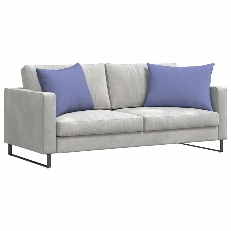 Sofa Pagalvės 2 pcs Džinsinės mėlynos 70 x 50 cm audinys