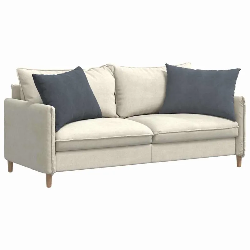 Sofa Pagalvės 2 pcs Tamsiai pilka 70 x 50 cm Kordūrinis audinys