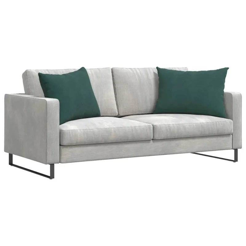 Sofa Pagalvės 2 pcs Tamsiai žalia 70 x 50 cm Kordūrinis audinys