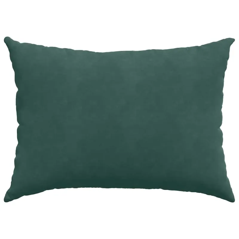 Sofa Pagalvės 2 pcs Tamsiai žalia 70 x 50 cm Kordūrinis audinys