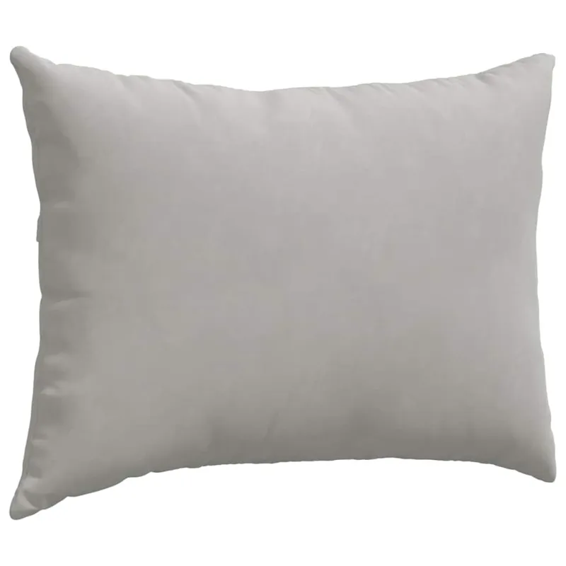 Sofa Pagalvės 2 pcs Šviesiai pilka 70 x 50 cm audinys