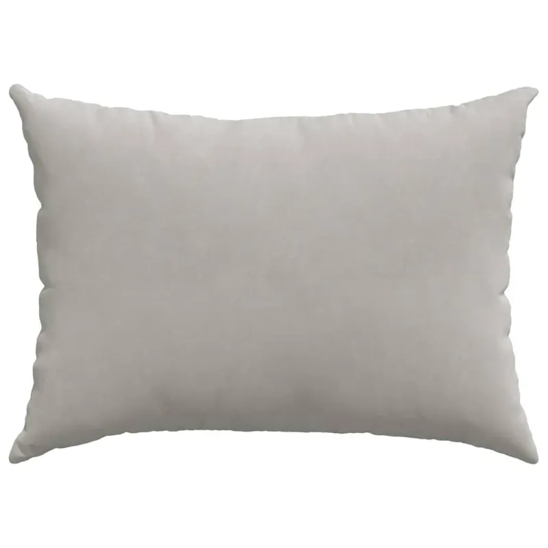 Sofa Pagalvės 2 pcs Šviesiai pilka 70 x 50 cm audinys