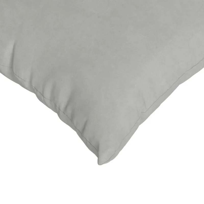Sofa Pagalvės 2 pcs Šviesiai pilka 70 x 50 cm audinys