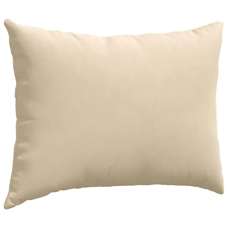 Sofa Pagalvės 2 pcs Kreminė 70 x 50 cm audinys