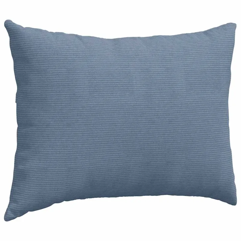 Sofa Pagalvės 2 pcs Mėlyna 70 x 50 cm Kordūrinis audinys