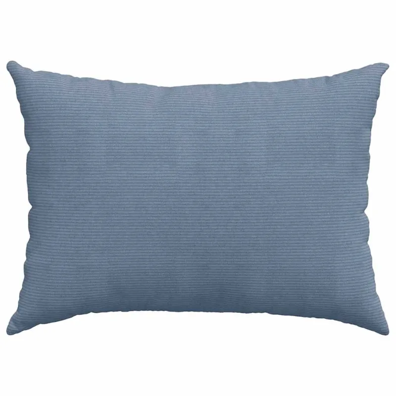 Sofa Pagalvės 2 pcs Mėlyna 70 x 50 cm Kordūrinis audinys