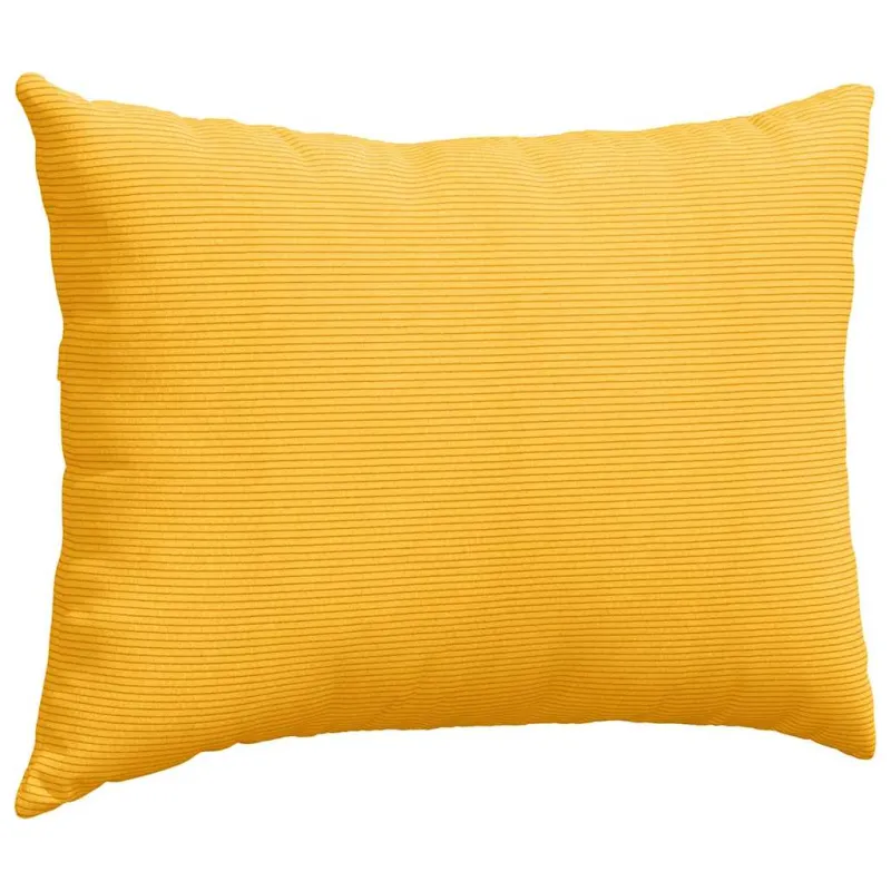 Sofa Pagalvės 2 pcs Šviesi geltona 70 x 50 cm
