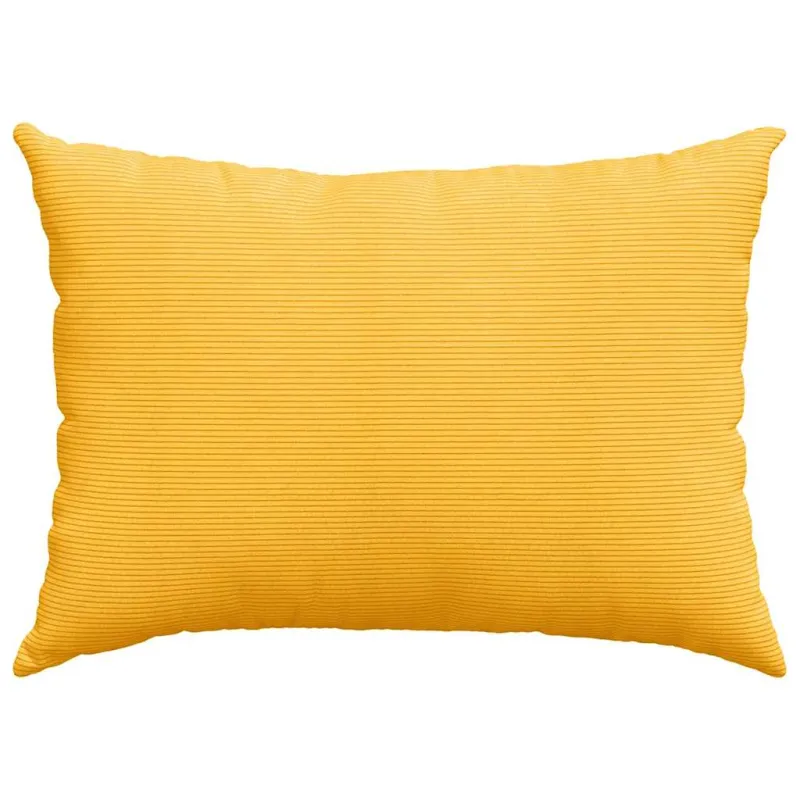 Sofa Pagalvės 2 pcs Šviesi geltona 70 x 50 cm