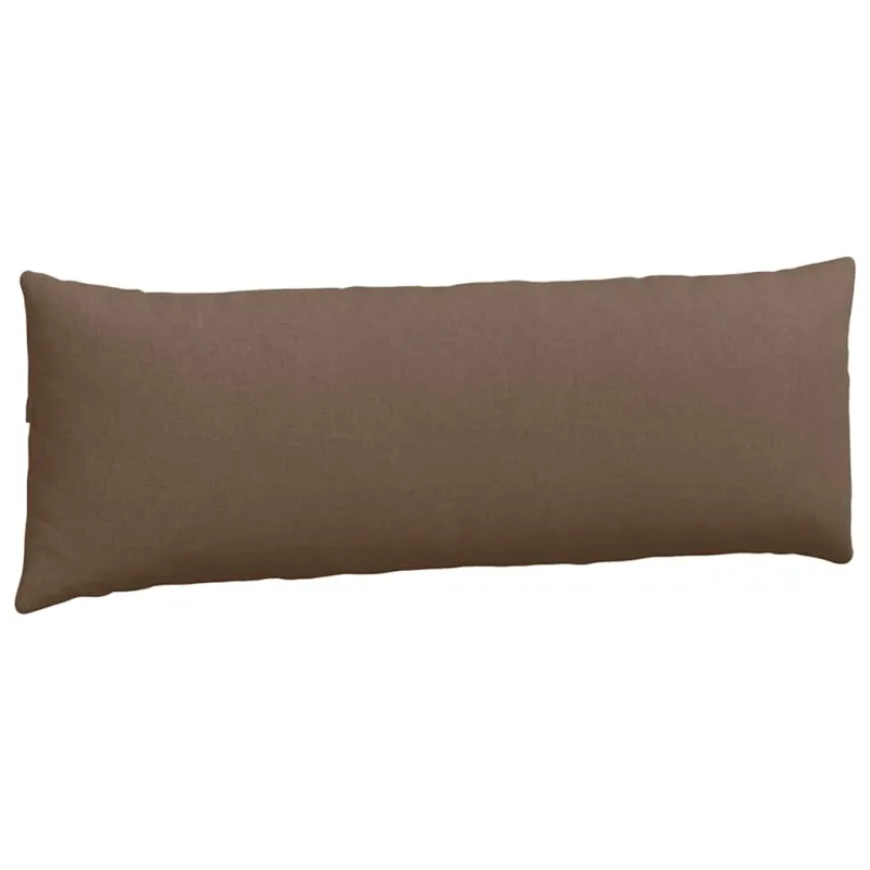 Sofa Pagalvės 2 pcs Ruda 120 x 40 cm audinys