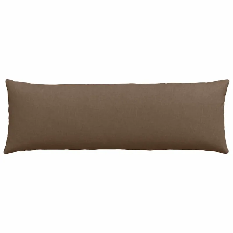 Sofa Pagalvės 2 pcs Ruda 120 x 40 cm audinys