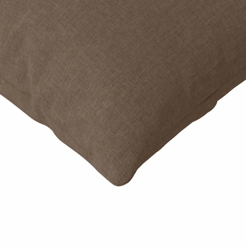 Sofa Pagalvės 2 pcs Ruda 120 x 40 cm audinys