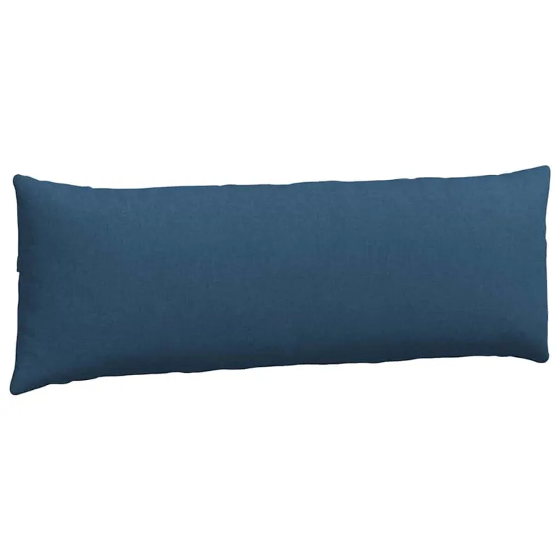 Sofa Pagalvės 2 pcs Mėlyna 120 x 40 cm audinys
