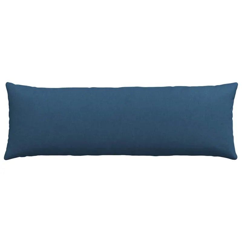 Sofa Pagalvės 2 pcs Mėlyna 120 x 40 cm audinys