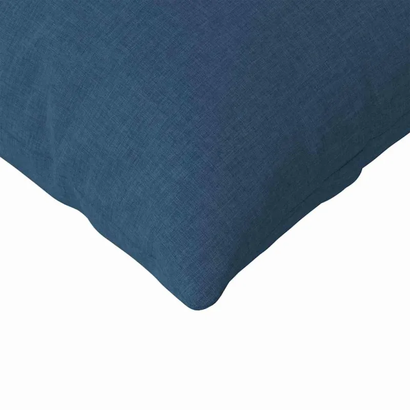 Sofa Pagalvės 2 pcs Mėlyna 120 x 40 cm audinys