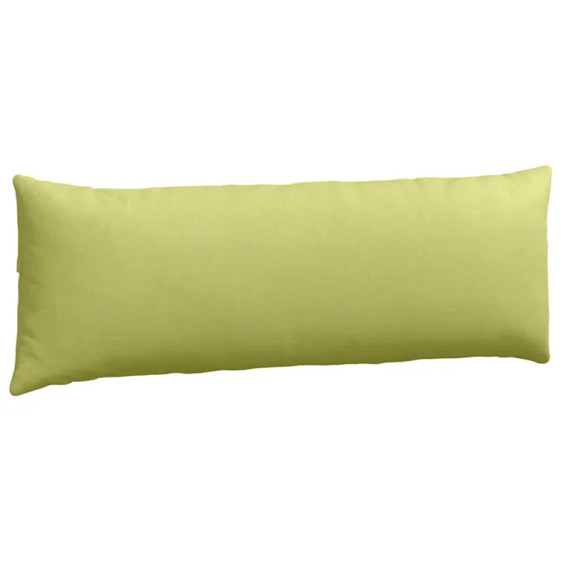 Sofa Pagalvės 2 pcs Šviesiai žalia 120 x 40 cm audinys