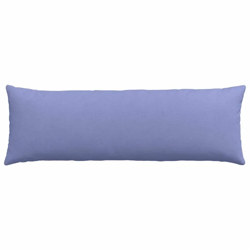 Sofa Pagalvės 2 pcs Džinsinės mėlynos 120 x 40 cm audinys